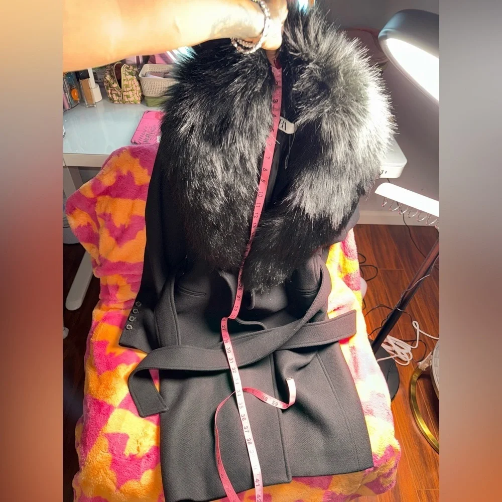 Elegant black coat